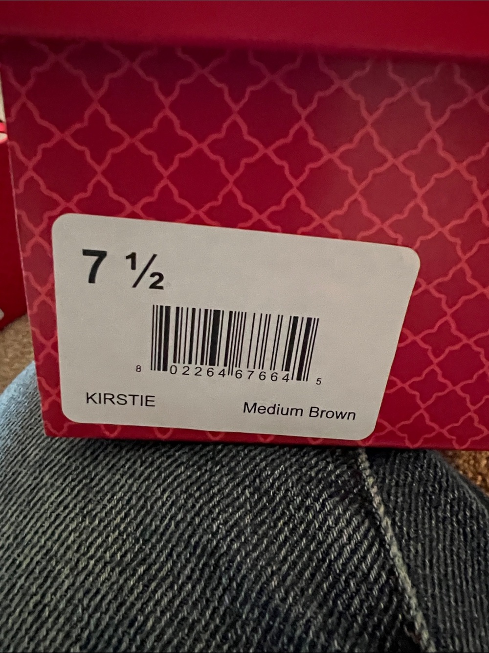 Kelly & Katie Kirstie Brown Patent Ankle-Strap Sandals. NWT. 7.5 - Picture 8 of 8